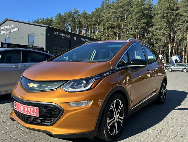 Оранжевый Шевроле Bolt EV, объемом двигателя 0 л и пробегом 123 тыс. км за 13200 $, фото 1 на Automoto.ua