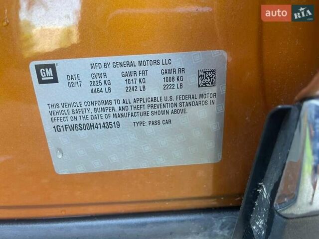 Помаранчевий Шевроле Bolt EV, об'ємом двигуна 0 л та пробігом 51 тис. км за 19200 $, фото 5 на Automoto.ua