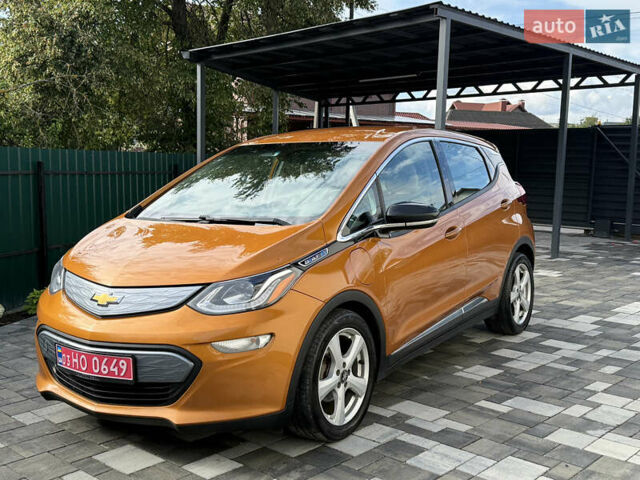 Помаранчевий Шевроле Bolt EV, об'ємом двигуна 0 л та пробігом 110 тис. км за 12950 $, фото 1 на Automoto.ua