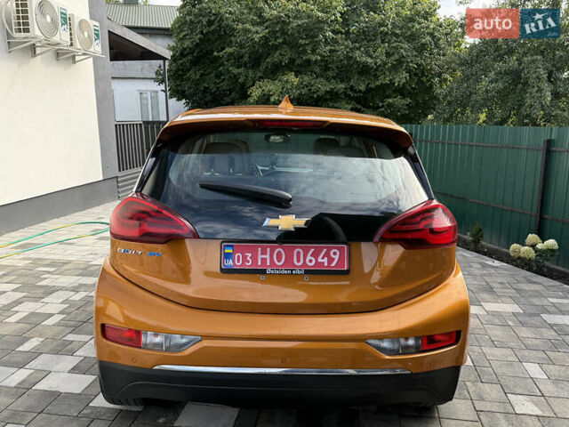 Помаранчевий Шевроле Bolt EV, об'ємом двигуна 0 л та пробігом 110 тис. км за 12950 $, фото 6 на Automoto.ua