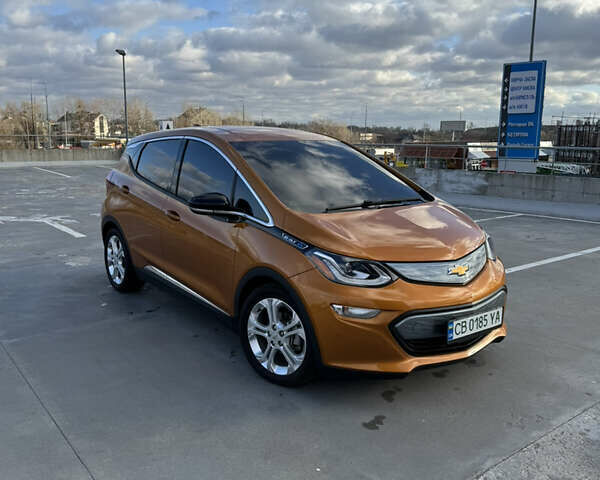 Оранжевый Шевроле Bolt EV, объемом двигателя 0 л и пробегом 112 тыс. км за 14200 $, фото 1 на Automoto.ua