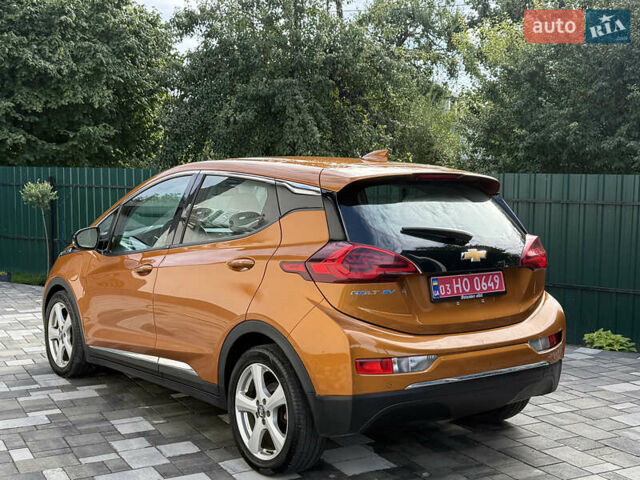 Помаранчевий Шевроле Bolt EV, об'ємом двигуна 0 л та пробігом 110 тис. км за 12950 $, фото 7 на Automoto.ua