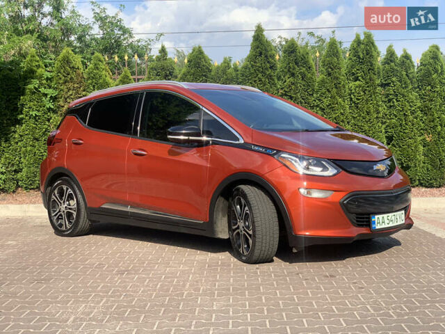 Оранжевый Шевроле Bolt EV, объемом двигателя 0 л и пробегом 139 тыс. км за 14800 $, фото 4 на Automoto.ua