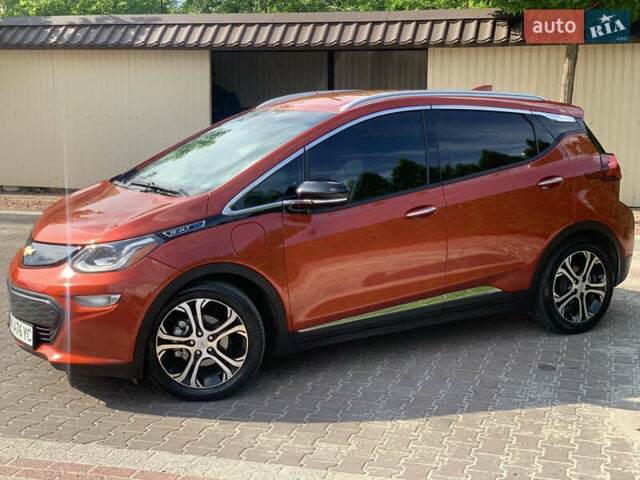 Оранжевый Шевроле Bolt EV, объемом двигателя 0 л и пробегом 139 тыс. км за 14800 $, фото 1 на Automoto.ua