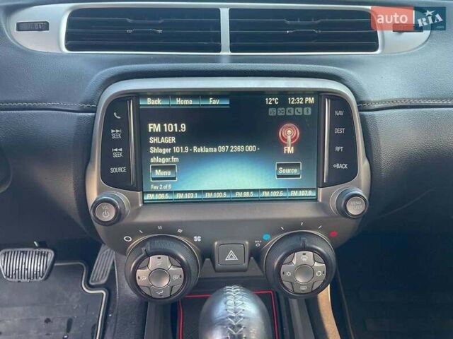 Черный Шевроле Камаро, объемом двигателя 3.6 л и пробегом 122 тыс. км за 12290 $, фото 12 на Automoto.ua