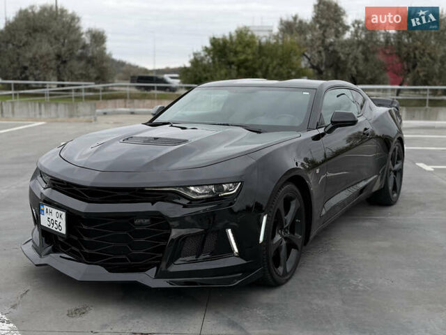 Черный Шевроле Камаро, объемом двигателя 6.2 л и пробегом 45 тыс. км за 39900 $, фото 2 на Automoto.ua