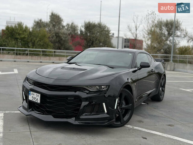 Черный Шевроле Камаро, объемом двигателя 6.2 л и пробегом 45 тыс. км за 39900 $, фото 1 на Automoto.ua