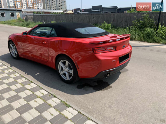 Красный Шевроле Камаро, объемом двигателя 2 л и пробегом 48 тыс. км за 21000 $, фото 2 на Automoto.ua