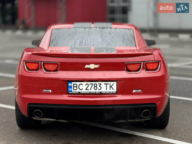 Красный Шевроле Камаро, объемом двигателя 6.2 л и пробегом 33 тыс. км за 22400 $, фото 4 на Automoto.ua
