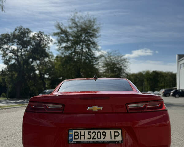 Красный Шевроле Камаро, объемом двигателя 2 л и пробегом 34 тыс. км за 17500 $, фото 3 на Automoto.ua