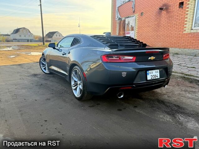 Серый Шевроле Камаро, объемом двигателя 3.6 л и пробегом 117 тыс. км за 15900 $, фото 5 на Automoto.ua