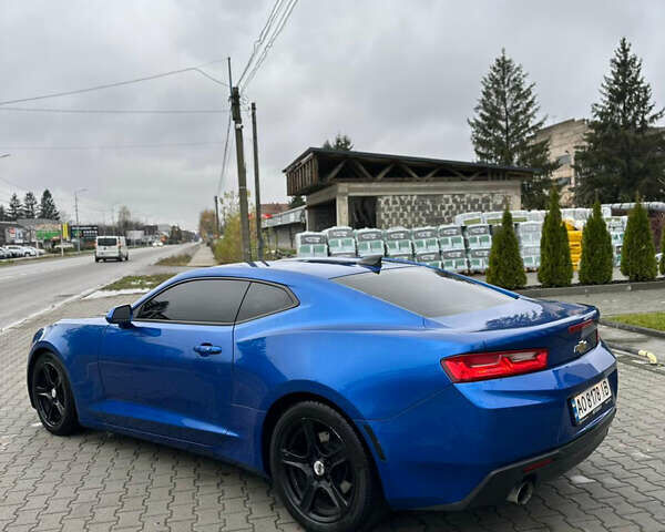 Синій Шевроле Камаро, об'ємом двигуна 2 л та пробігом 58 тис. км за 13200 $, фото 3 на Automoto.ua