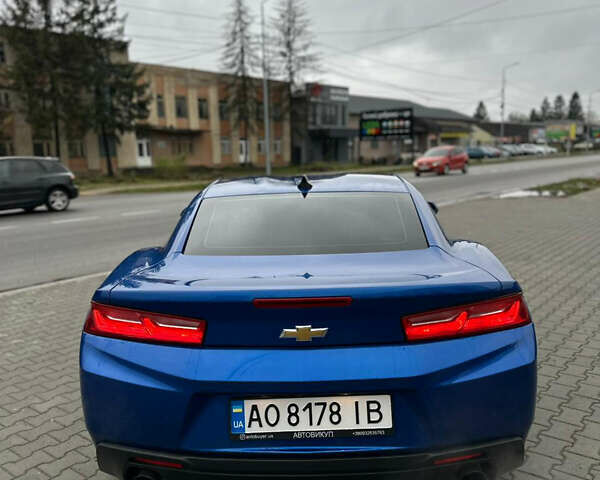 Синій Шевроле Камаро, об'ємом двигуна 2 л та пробігом 58 тис. км за 13200 $, фото 4 на Automoto.ua