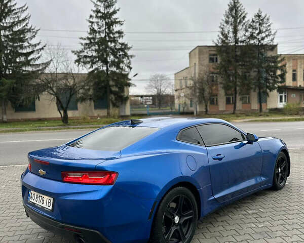 Синій Шевроле Камаро, об'ємом двигуна 2 л та пробігом 58 тис. км за 13200 $, фото 5 на Automoto.ua