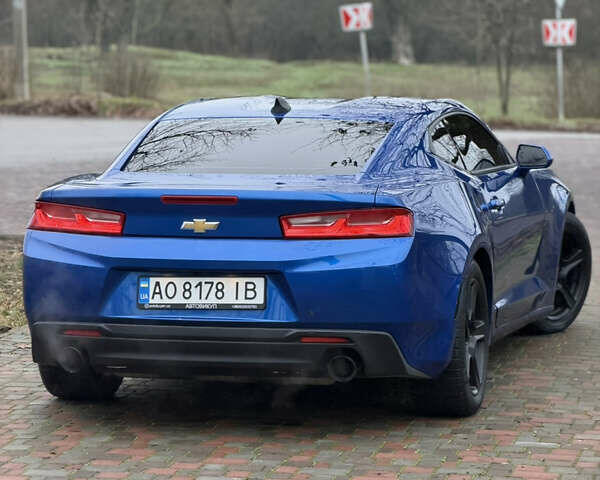 Синий Шевроле Камаро, объемом двигателя 2 л и пробегом 59 тыс. км за 15999 $, фото 5 на Automoto.ua