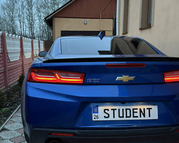 Синий Шевроле Камаро, объемом двигателя 2 л и пробегом 104 тыс. км за 19900 $, фото 10 на Automoto.ua