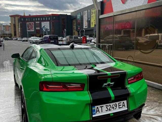 Зеленый Шевроле Камаро, объемом двигателя 2 л и пробегом 70 тыс. км за 20500 $, фото 7 на Automoto.ua