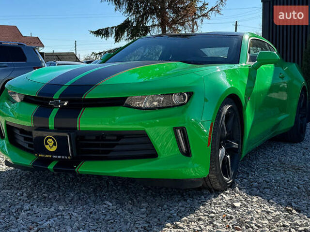 Зелений Шевроле Камаро, об'ємом двигуна 2 л та пробігом 71 тис. км за 20999 $, фото 2 на Automoto.ua