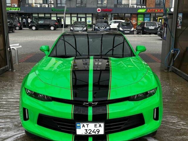 Зеленый Шевроле Камаро, объемом двигателя 2 л и пробегом 70 тыс. км за 20500 $, фото 2 на Automoto.ua