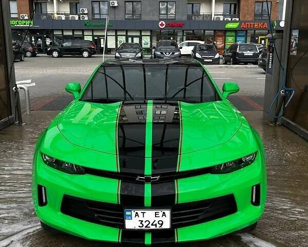 Зеленый Шевроле Камаро, объемом двигателя 2 л и пробегом 70 тыс. км за 20500 $, фото 2 на Automoto.ua