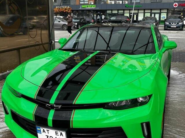 Зеленый Шевроле Камаро, объемом двигателя 2 л и пробегом 70 тыс. км за 20500 $, фото 1 на Automoto.ua