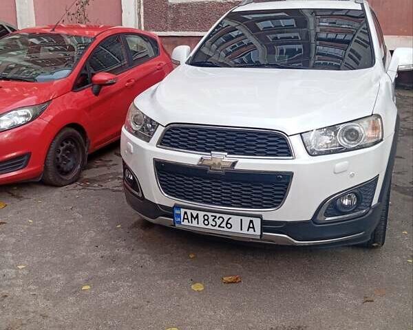 Білий Шевроле Каптіва, об'ємом двигуна 2.2 л та пробігом 207 тис. км за 12000 $, фото 1 на Automoto.ua