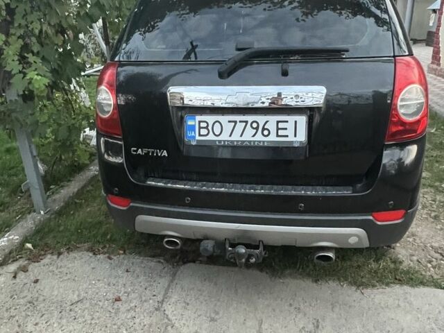 Черный Шевроле Каптива, объемом двигателя 2 л и пробегом 240 тыс. км за 7600 $, фото 9 на Automoto.ua