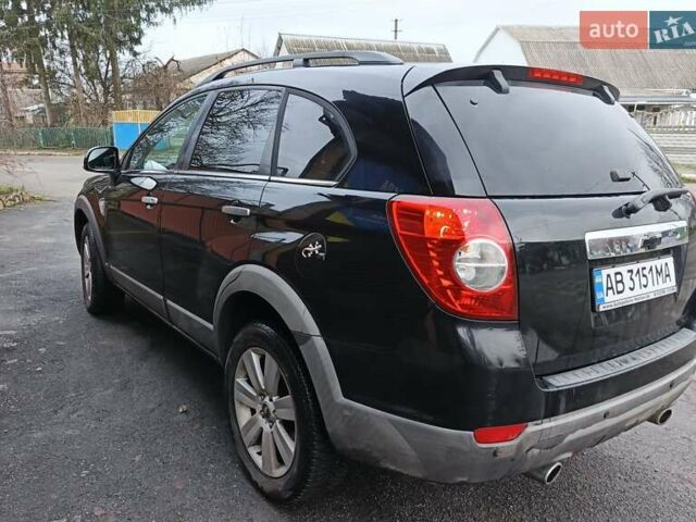 Черный Шевроле Каптива, объемом двигателя 2.41 л и пробегом 173 тыс. км за 7450 $, фото 5 на Automoto.ua