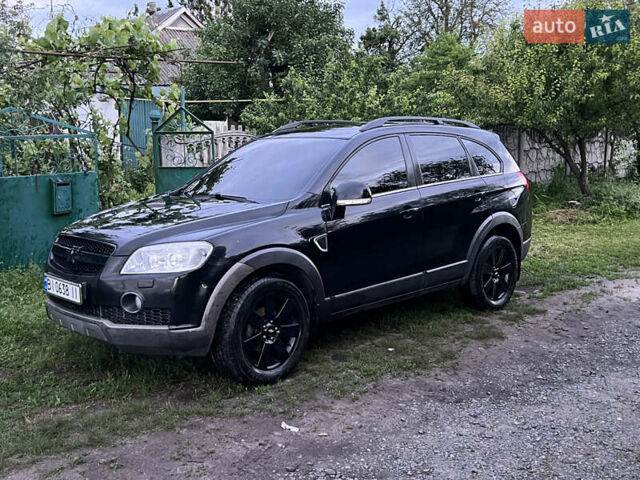 Черный Шевроле Каптива, объемом двигателя 2.4 л и пробегом 250 тыс. км за 8100 $, фото 5 на Automoto.ua