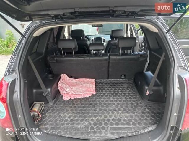 Черный Шевроле Каптива, объемом двигателя 1.99 л и пробегом 225 тыс. км за 9500 $, фото 42 на Automoto.ua
