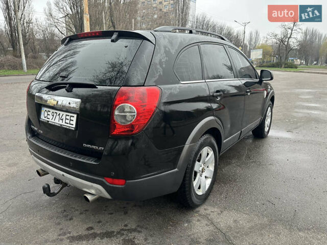 Черный Шевроле Каптива, объемом двигателя 2.2 л и пробегом 255 тыс. км за 7600 $, фото 3 на Automoto.ua