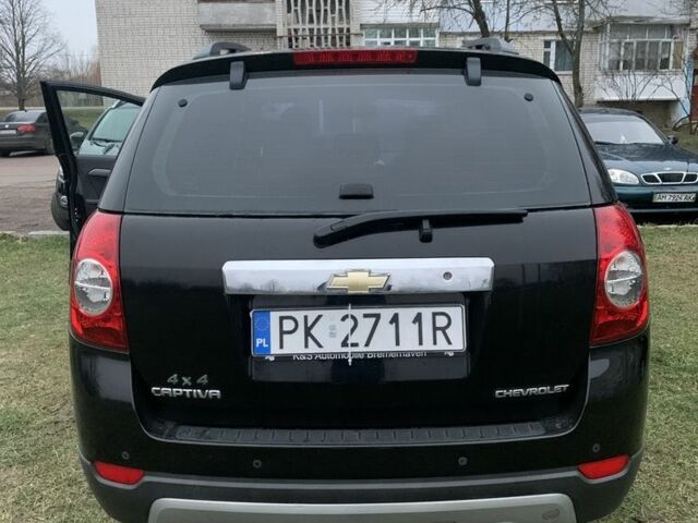 Чорний Шевроле Каптіва, об'ємом двигуна 2 л та пробігом 195 тис. км за 4900 $, фото 1 на Automoto.ua