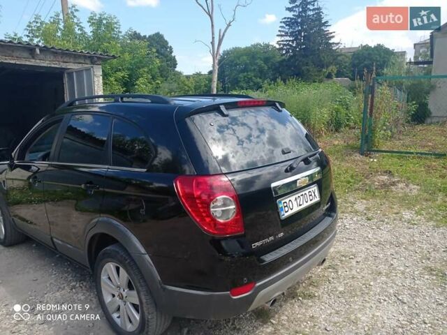 Черный Шевроле Каптива, объемом двигателя 1.99 л и пробегом 225 тыс. км за 9500 $, фото 1 на Automoto.ua