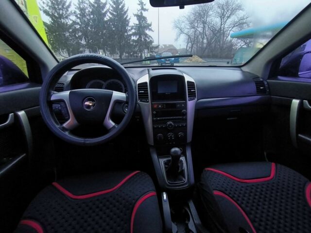 Черный Шевроле Каптива, объемом двигателя 2.4 л и пробегом 285 тыс. км за 6450 $, фото 7 на Automoto.ua
