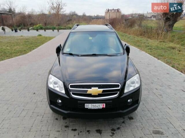 Чорний Шевроле Каптіва, об'ємом двигуна 2 л та пробігом 212 тис. км за 9450 $, фото 1 на Automoto.ua