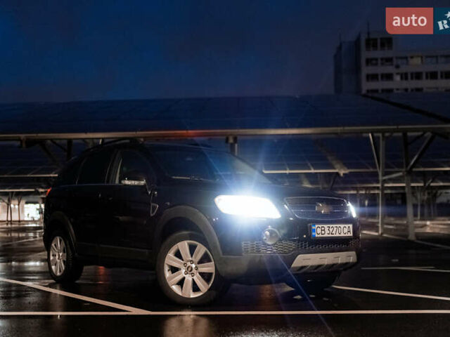 Черный Шевроле Каптива, объемом двигателя 2 л и пробегом 216 тыс. км за 8500 $, фото 7 на Automoto.ua