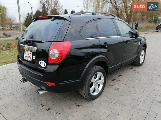 Чорний Шевроле Каптіва, об'ємом двигуна 2 л та пробігом 212 тис. км за 9450 $, фото 73 на Automoto.ua