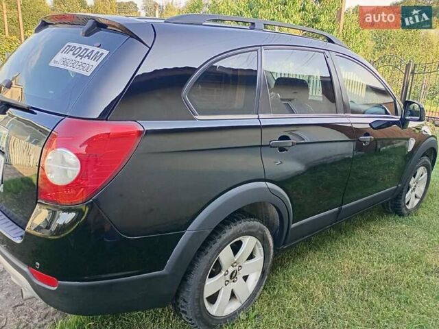 Черный Шевроле Каптива, объемом двигателя 2.4 л и пробегом 298 тыс. км за 7200 $, фото 7 на Automoto.ua