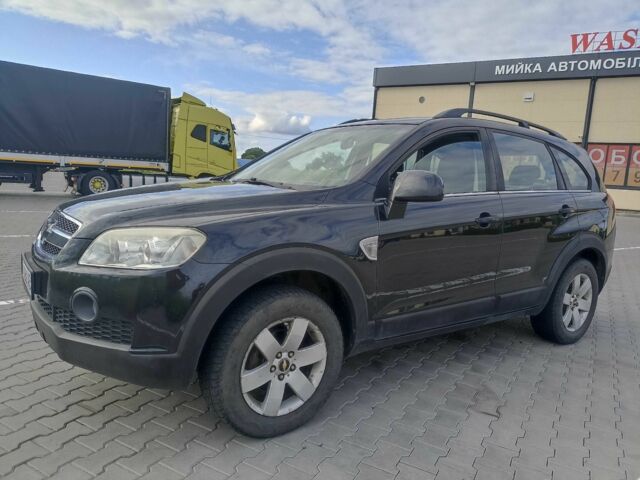 Черный Шевроле Каптива, объемом двигателя 2.4 л и пробегом 215 тыс. км за 7500 $, фото 16 на Automoto.ua