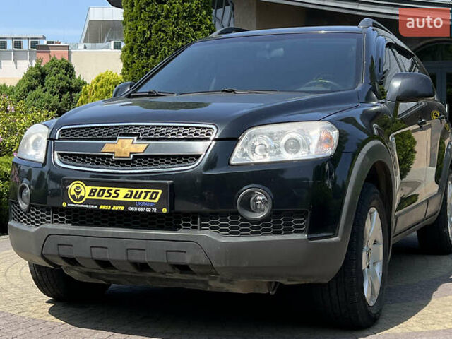 Черный Шевроле Каптива, объемом двигателя 2.41 л и пробегом 218 тыс. км за 7999 $, фото 2 на Automoto.ua