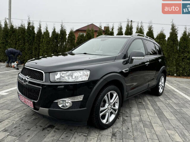 Черный Шевроле Каптива, объемом двигателя 2.2 л и пробегом 150 тыс. км за 12250 $, фото 17 на Automoto.ua