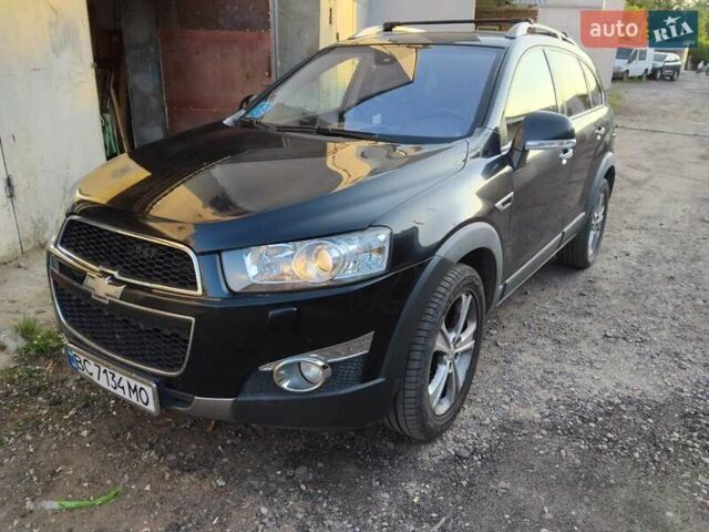 Черный Шевроле Каптива, объемом двигателя 2.23 л и пробегом 203 тыс. км за 10750 $, фото 1 на Automoto.ua
