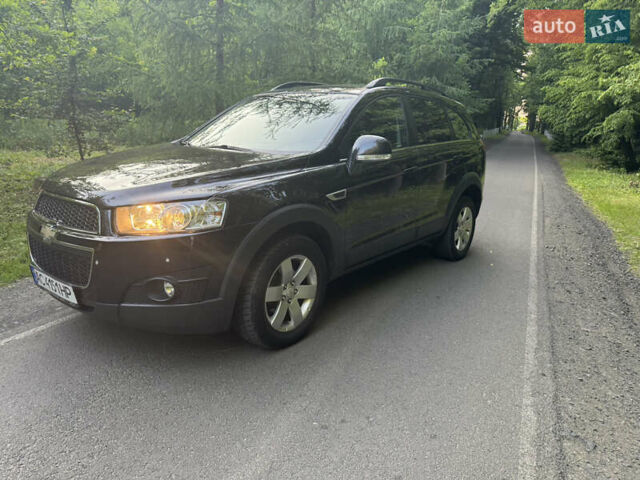 Черный Шевроле Каптива, объемом двигателя 2.23 л и пробегом 220 тыс. км за 10500 $, фото 1 на Automoto.ua