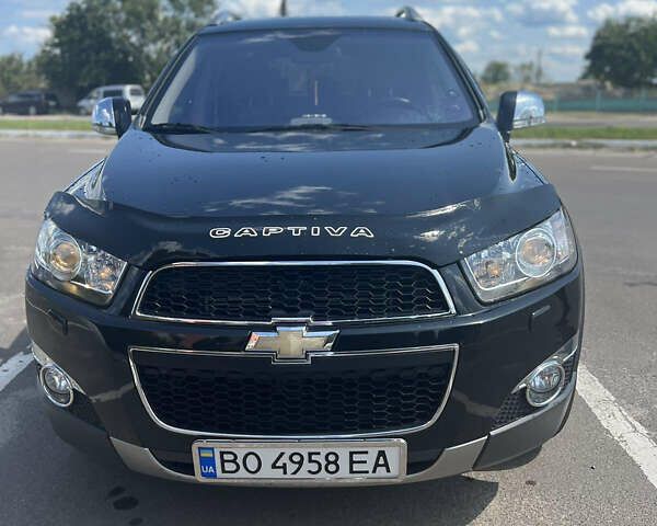Черный Шевроле Каптива, объемом двигателя 2.2 л и пробегом 206 тыс. км за 11499 $, фото 16 на Automoto.ua
