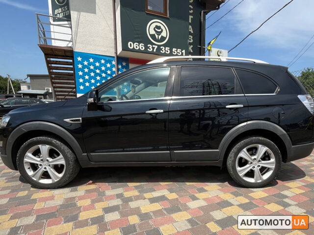 Черный Шевроле Каптива, объемом двигателя 2.3 л и пробегом 217 тыс. км за 11400 $, фото 3 на Automoto.ua