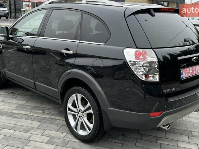 Черный Шевроле Каптива, объемом двигателя 2.2 л и пробегом 150 тыс. км за 12250 $, фото 9 на Automoto.ua