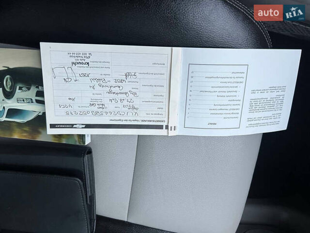 Черный Шевроле Каптива, объемом двигателя 2.2 л и пробегом 129 тыс. км за 12500 $, фото 89 на Automoto.ua