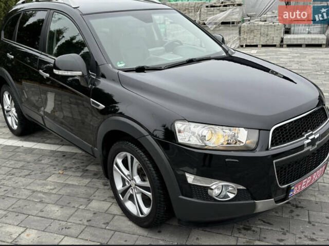 Черный Шевроле Каптива, объемом двигателя 2.2 л и пробегом 150 тыс. км за 12250 $, фото 11 на Automoto.ua