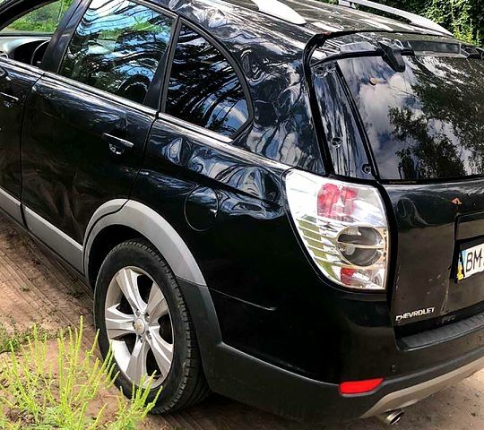 Черный Шевроле Каптива, объемом двигателя 2.4 л и пробегом 166 тыс. км за 7500 $, фото 5 на Automoto.ua