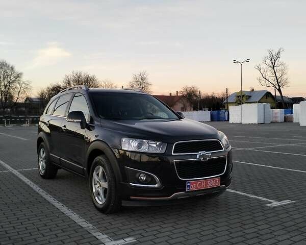 Черный Шевроле Каптива, объемом двигателя 2.2 л и пробегом 166 тыс. км за 11700 $, фото 3 на Automoto.ua